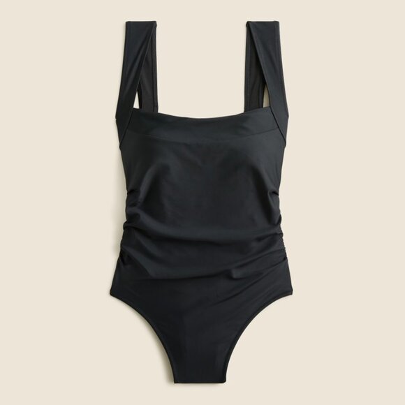 J. Crew Nia Black One Piece Swimsuit size 14 *BRAND NEW* - Picture 7 of 7